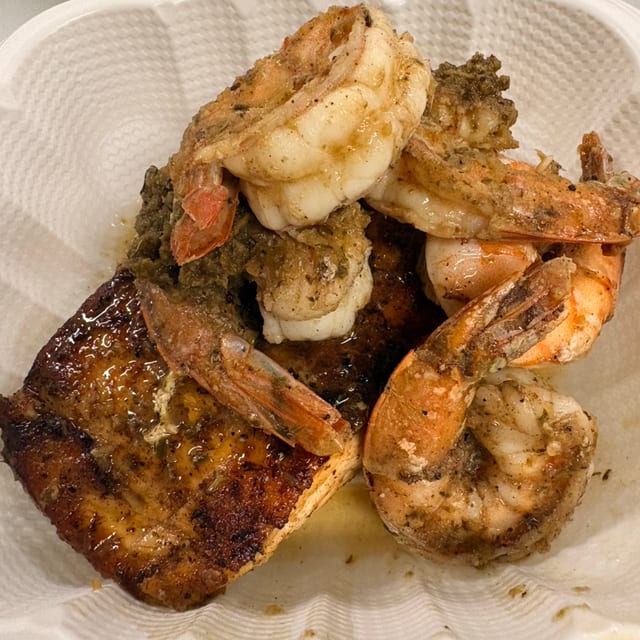Seafood Combo Side.